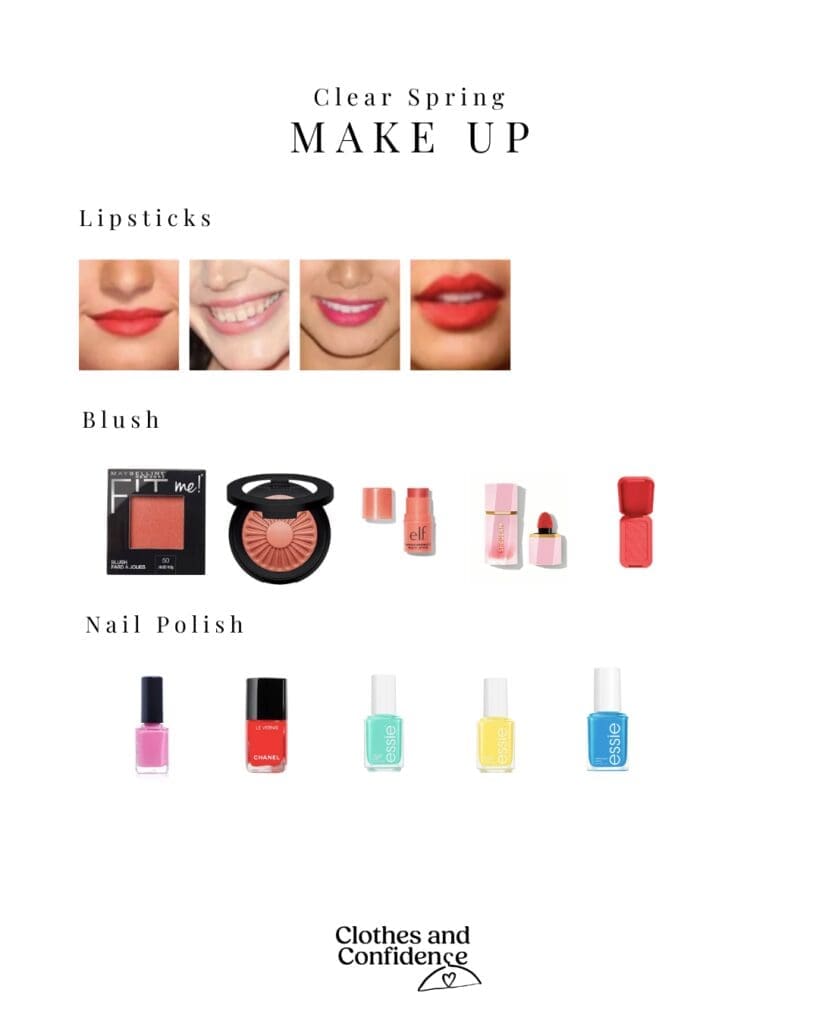 Clear spring make up