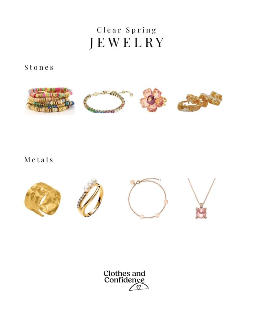 some great jewelry for clear springs
