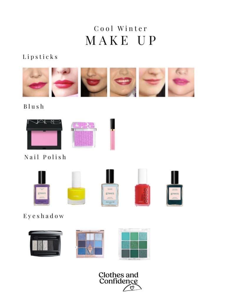 best makeup for a cool winter