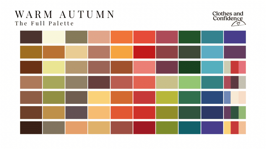 warm autumn full palette