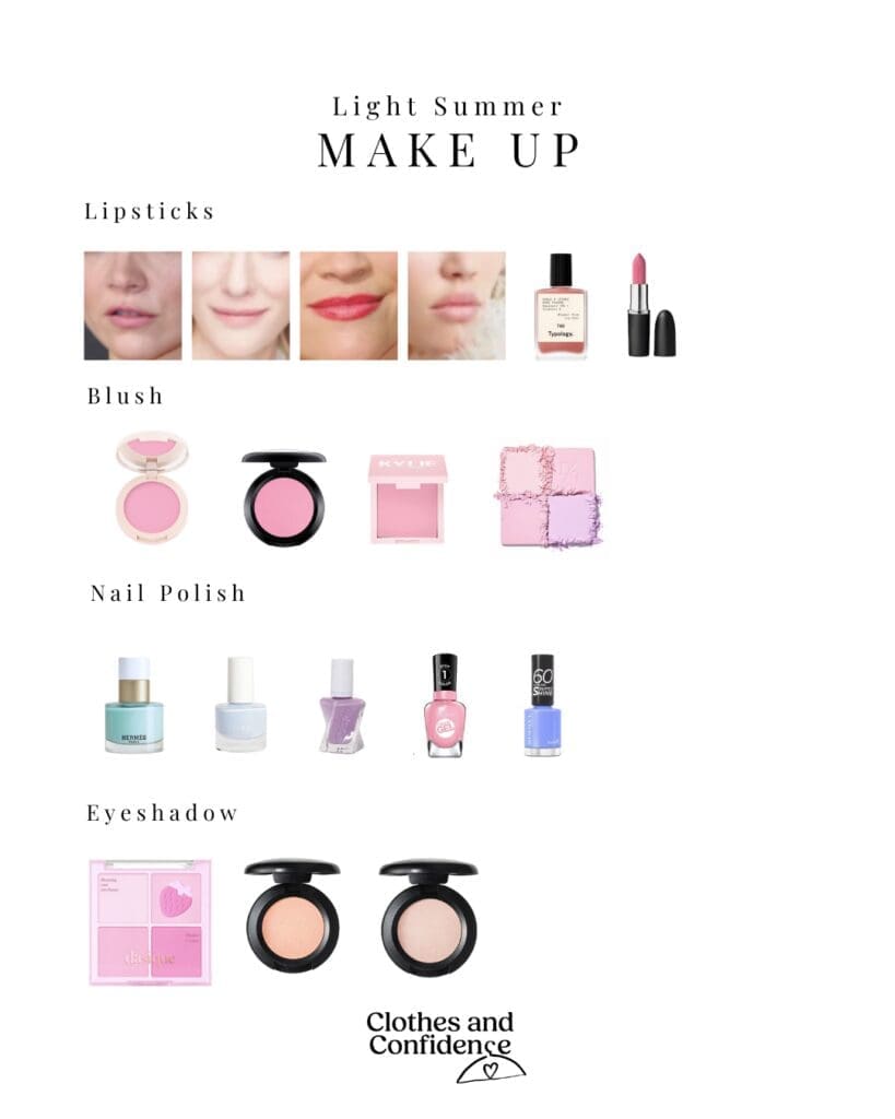 Makeup that is great for light summers