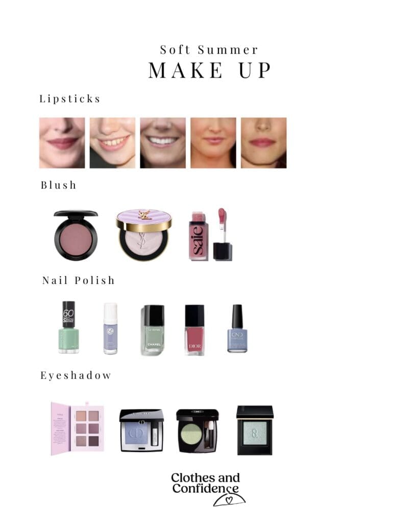 Soft summer make up ideas